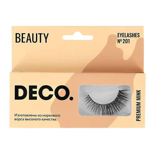

Накладные ресницы DECO. PREMIUM MINK норковые 05
