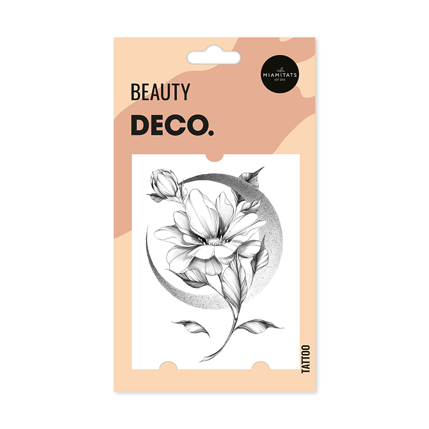 Татуировка для тела DECO. by Miami tattoos переводная Moon flower набор татуировок переводных brawl stars лу