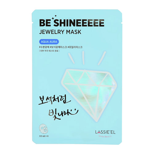 

Маска для лица LASSIEEL BE SHINE JEWERLY Aqua Aura увлажняющая 28 г
