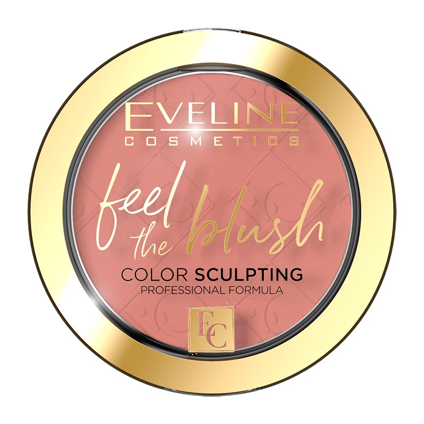 EVELINE Румяна для лица EVELINE FEEL THE BLUSH тон 04 the rose