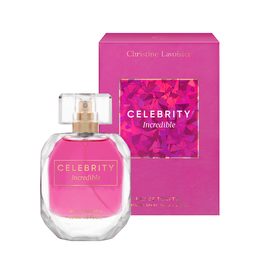 CHRISTINE LAVOISIER PARFUMS Туалетная вода CHRISTINE LAVOISIER PARFUMS CELEBRITY INCREDIBLE жен. 55 мл