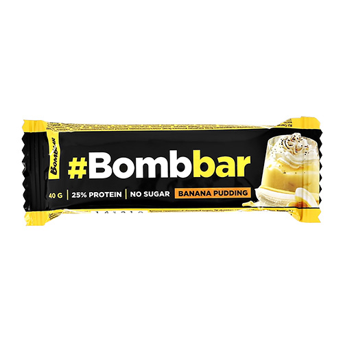 BOMBBAR Батончик глазированный BOMBBAR Банановый пудинг 40 г