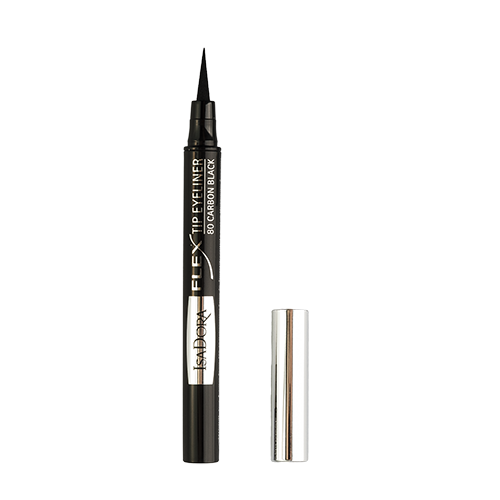 Подводка-фломастер для глаз ISADORA FLEX TIP EYELINER черная