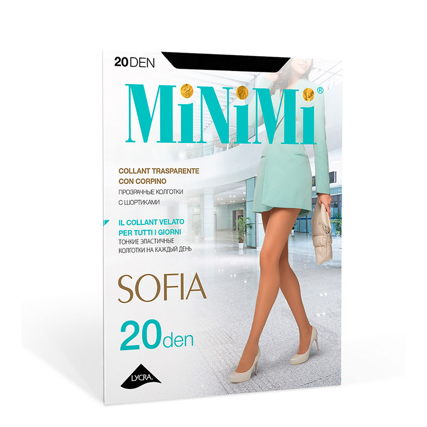 Колготки женские MINIMI SOFIA 20 den Nero р-р 2