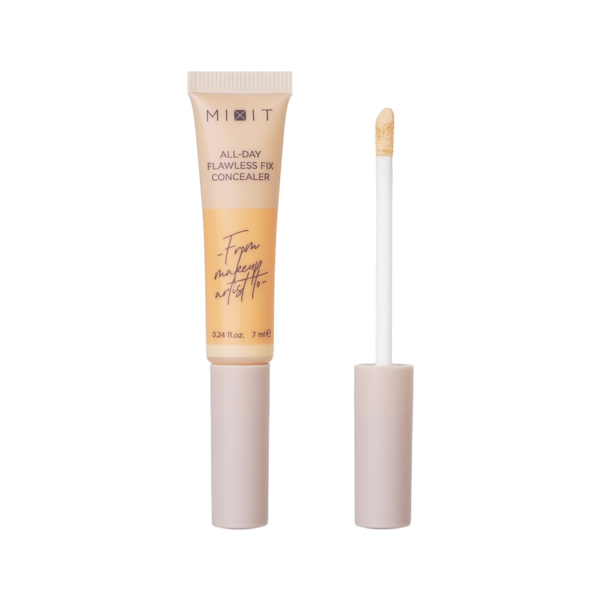 Консилер для лица MIXIT ALL DAY FLAWLESS FIX с безупречной фиксацией тон 002 Beige
