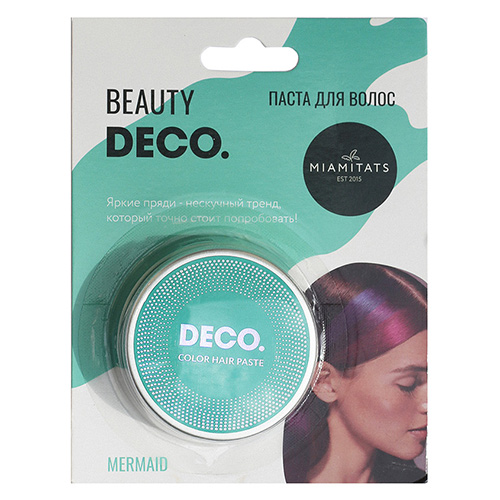 

Паста для волос DECO. by Miami tattoos цветная Mermaid