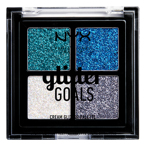 Палетка глиттеров `NYX PROFESSIONAL MAKEUP` GLITTER GOALS тон 01