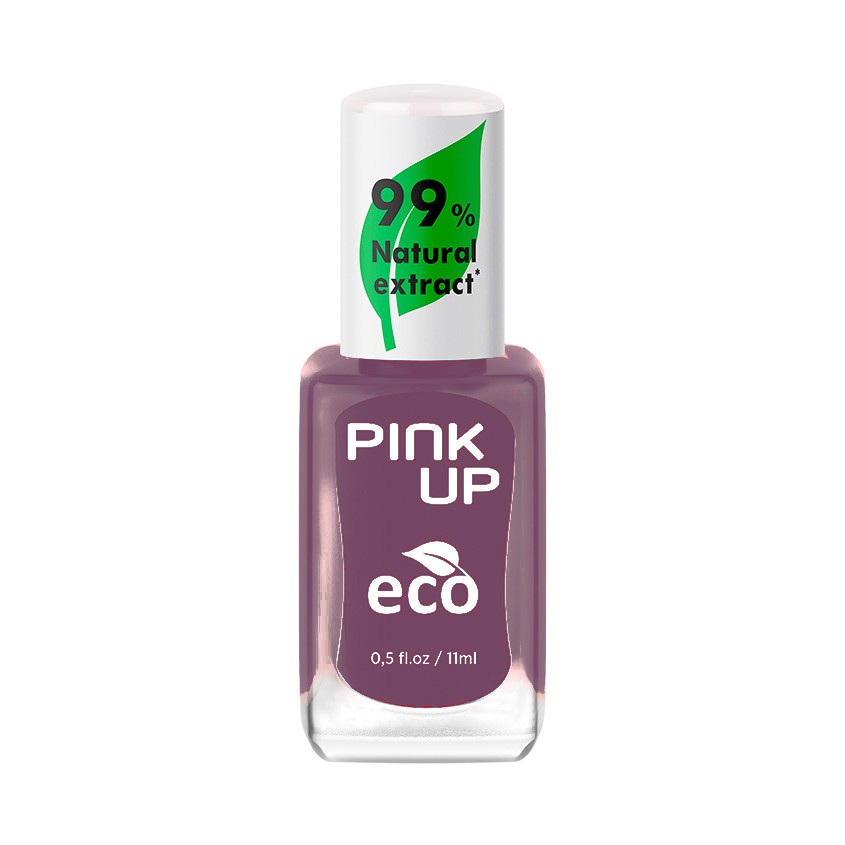 Лак для ногтей `PINK UP` `ECO` тон 23 с натуральными ингредиентами 11 мл