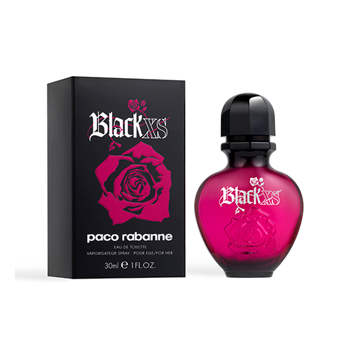 Туалетная вода PACO RABANNE BLACK XS FOR HER жен. 30 мл