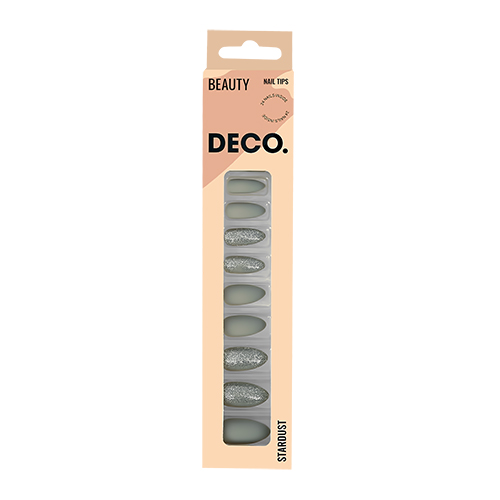 

Набор накладных ногтей DECO. STARDUST runway 24 шт + клеевые стикеры 24 шт