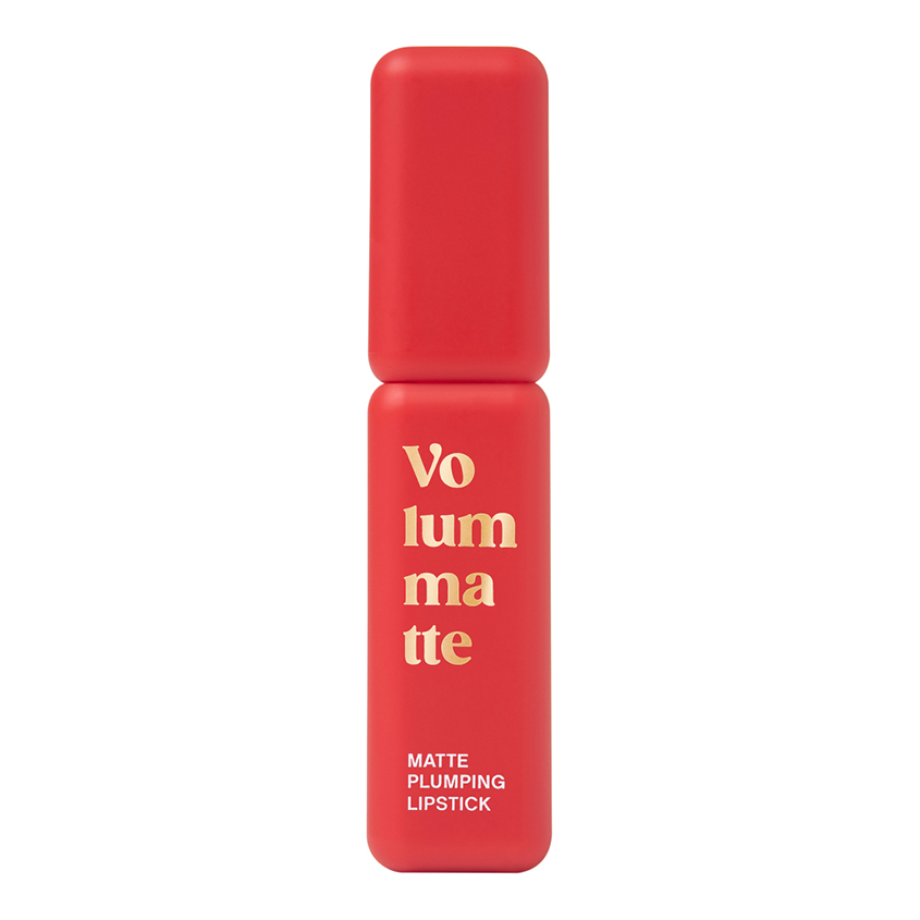 Помада для губ VIVIENNE SABO VOLUMMATE устойчивая жидкая матовая с эффектом плампинга тон 08 Passion rouge