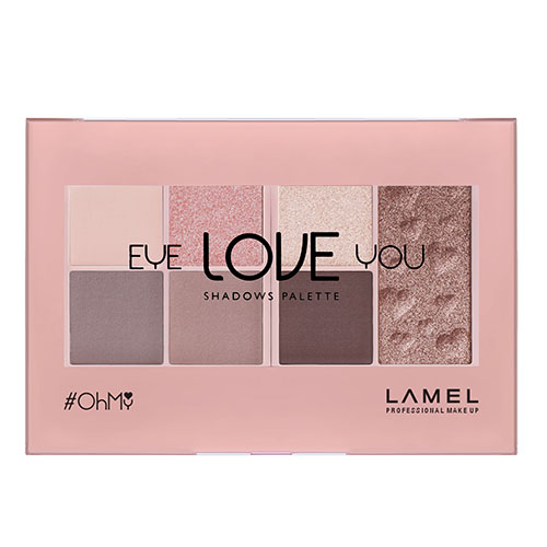 

Набор теней для век LAMEL PROFESSIONAL OH MY EYE LOVE YOU тон 401