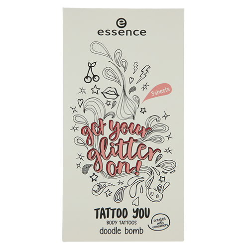 

Наклейки-тату для тела ESSENCE GET YOUR GLITTER ON