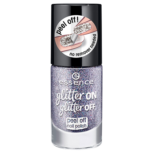 Лак для ногтей `ESSENCE` GLITTER ON GLITTER OFF тон 05 8 мл