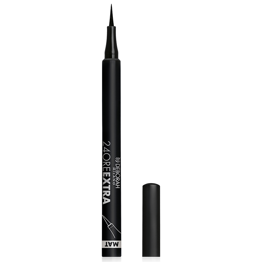 Подводка для глаз DEBORAH EYELINER PEN 24ORE EXTRA MAT матовая тон черный