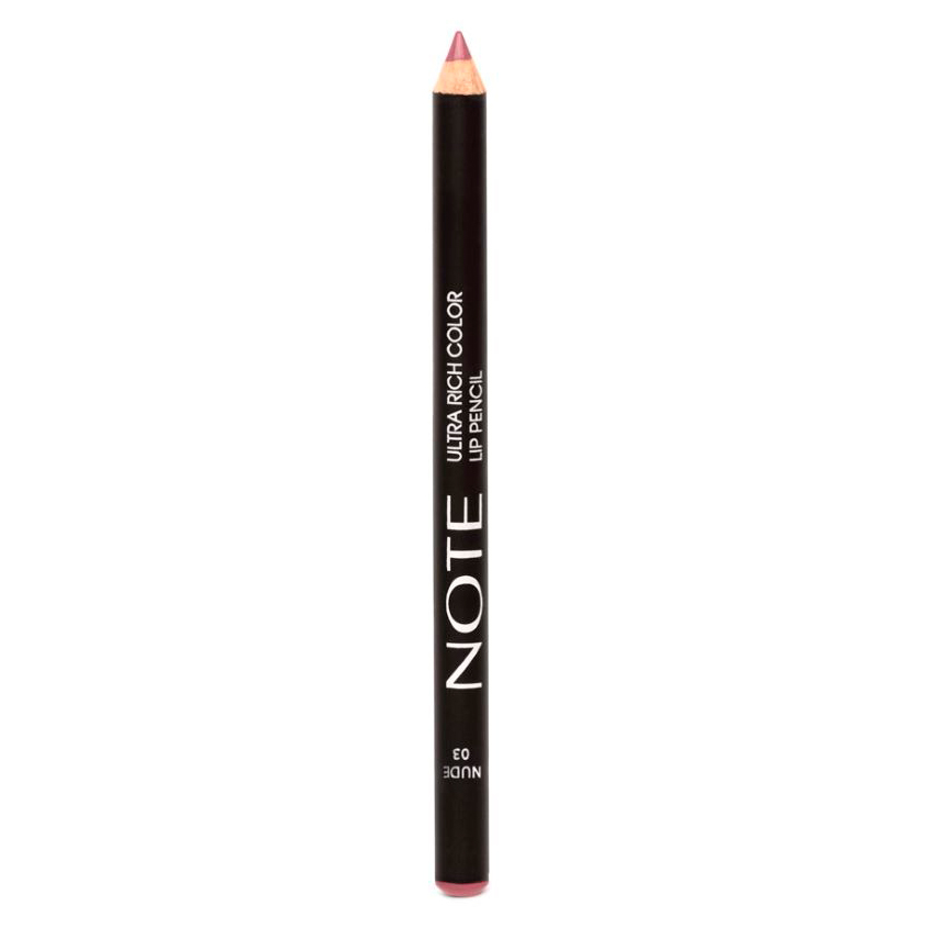 NOTE Карандаш для губ NOTE ULTRA RICH COLOR LIP PENCIL тон 03