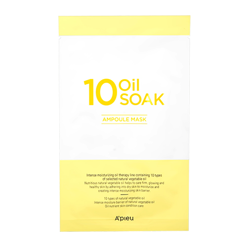

Маска для лица APIEU 10 OIL SOAK увлажняющая 22 г