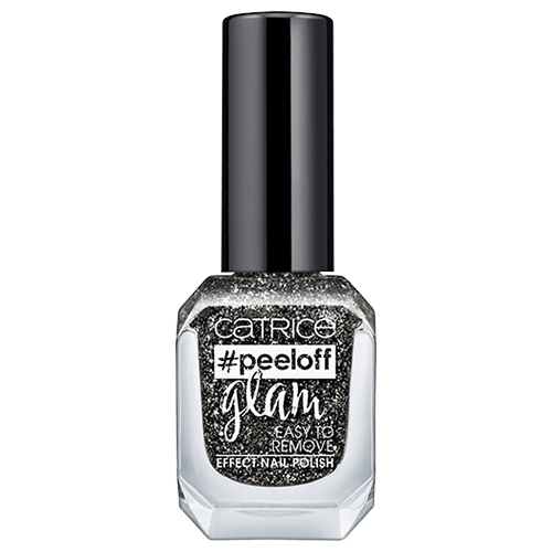 Лак для ногтей `CATRICE` PEELOFF GLAM тон 04 Girls Bite Black