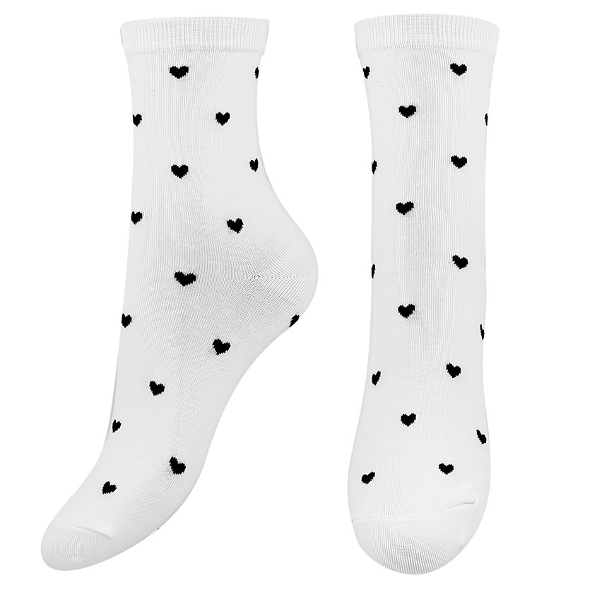 Носки SOCKS Black heart р-р единый