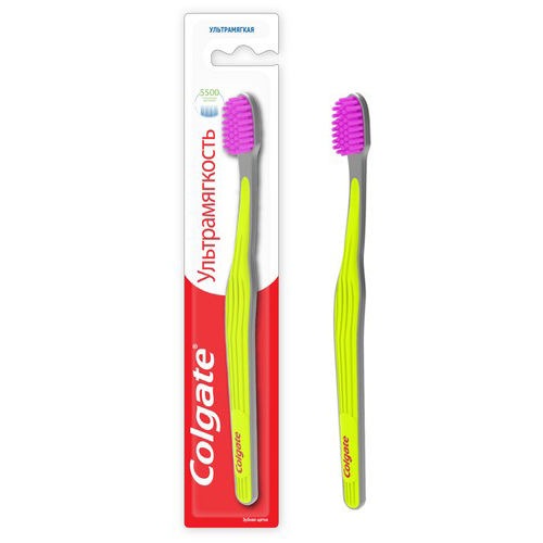 

Щетка зубная COLGATE ультрамягкая