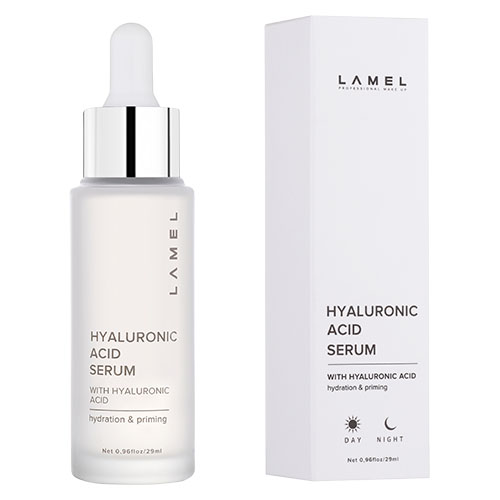 

Сыворотка для лица LAMEL PROFESSIONAL HYALURONIC ACID SERUM тон 401 глубокое увлажнение