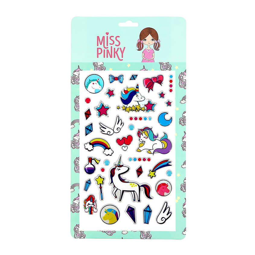 

3D Стикеры MISS PINKY
