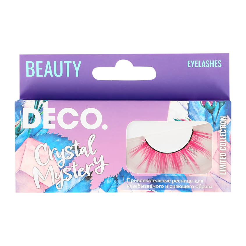 Секрет от DECO:  Чтобы накладные ресницы стали эластичнее, подержите их в сомкнутых ладонях или оберните ленту вокруг пальца на немколько секунд br /