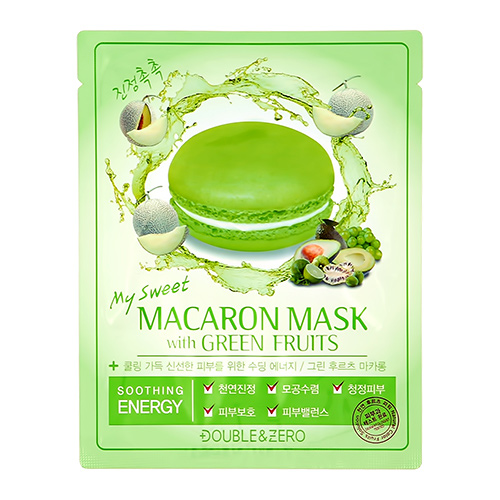 

Маска для лица DOUBLE & ZERO MY SWEET MACARON успокаивающая 30 г