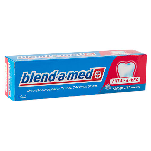 

Паста зубная BLEND-A-MED Анти-кариес 100 мл