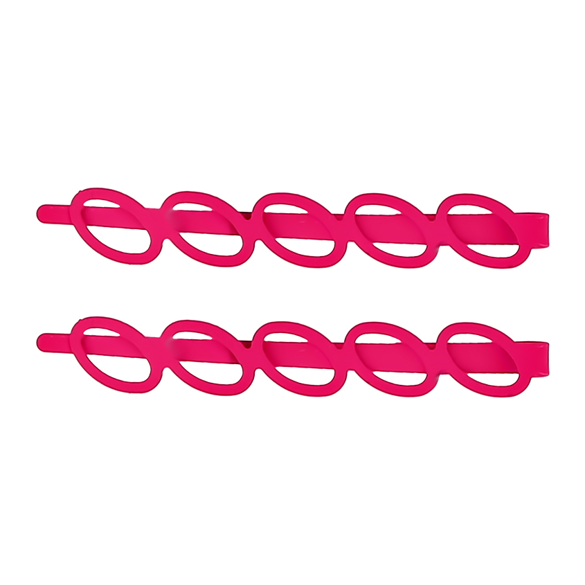 

Набор невидимок LADY PINK NEON metal 2 шт