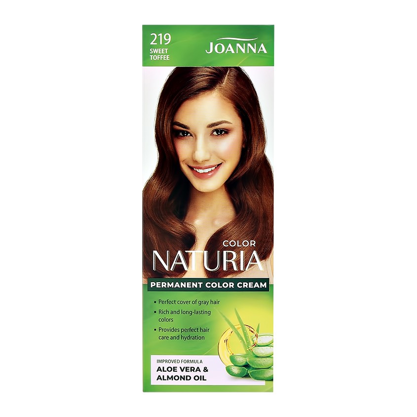 Краска для волос JOANNA NATURIA COLOR тон 219 Сладкая ириска joanna краска для волос joanna naturia color тон 243 черная сирень