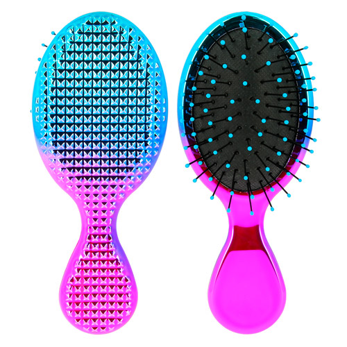 Расческа для волос LADY PINK GALAXY компактная текстурная фиолетовая
