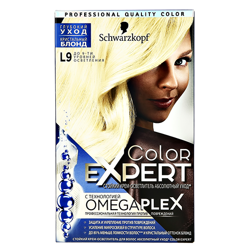 

Краска для волос COLOR EXPERT тон L9 Осветлитель 60 мл