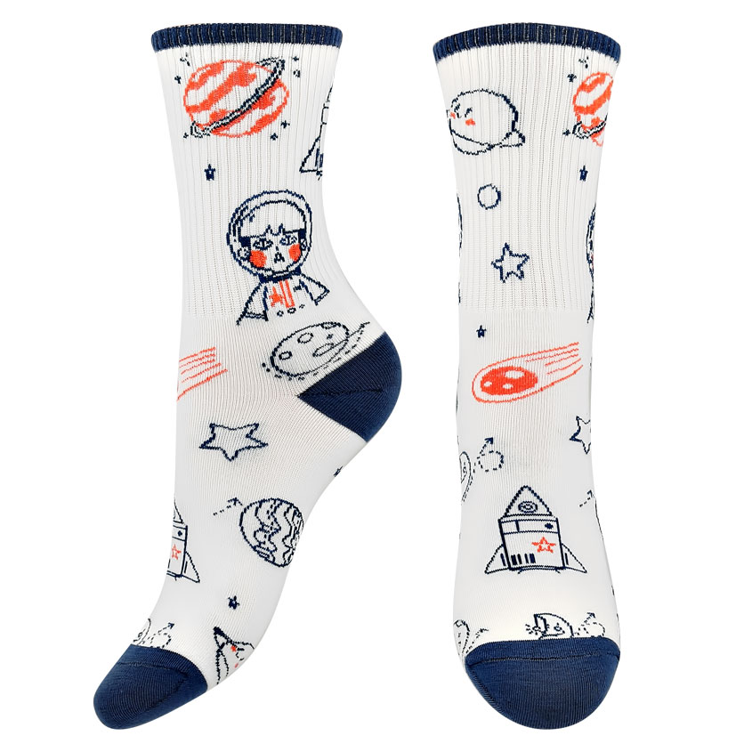 Носки SOCKS Space blue р-р единый