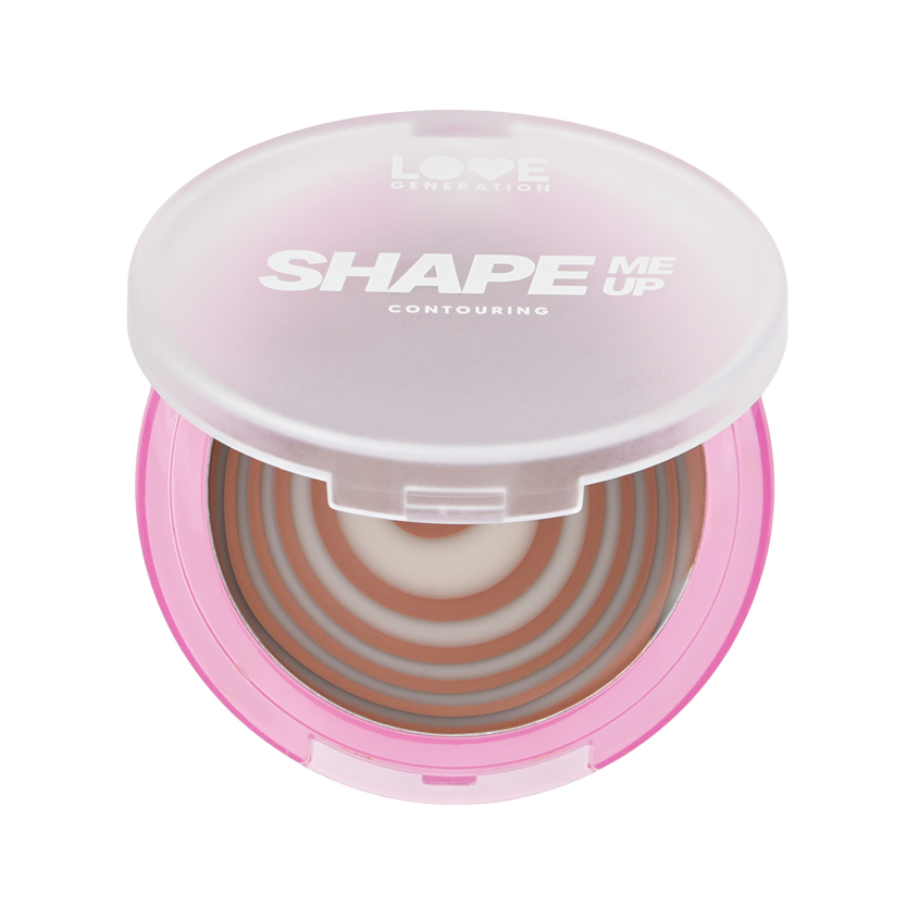Контуринг для лица LOVE GENERATION SHAPE ME UP кремовый тон 01 Suede