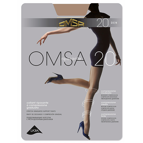 

Колготки женские OMSA 20 den тон Daino р-р 2