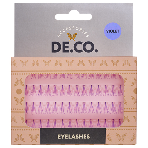 

Пучки ресниц DE.CO. COLOR цветные violet