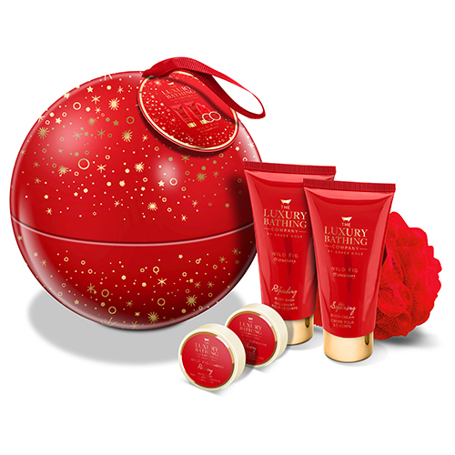 

Набор подарочный женский THE LUXURY BATHING BY GRACE COLE WILD FIG & CRANBERRY шипучее средство для ванны 2x25 г, гель для душа 50 мл, крем для тела 50 мл, мочалка