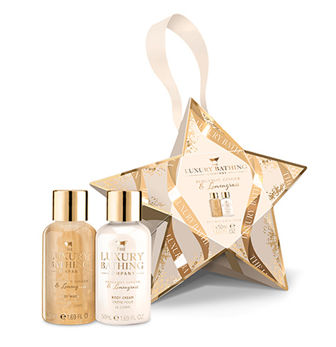 

Набор THE LUXURY BATHING BY GRACE COLE BERGAMOT, GINGER & LEMONGRASS гель для душа 50 мл, крем для тела 50 мл
