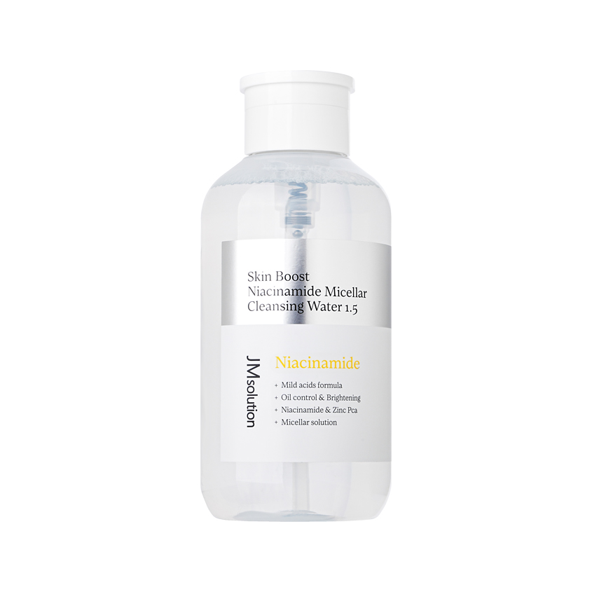 Мицеллярная вода JMSOLUTION SKIN BOOST NIACINAMIDE 15 с ниацинамидом 500 мл