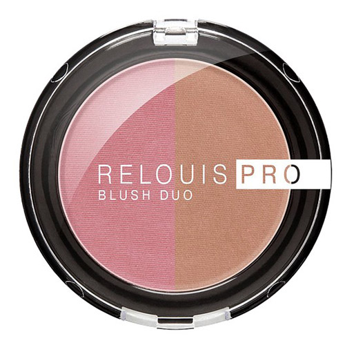 Румяна для лица RELOUIS RELOUIS PRO BLUSH DUO компактные тон 206 румяна relouis румяна для лица blush duo компактные