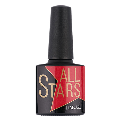 Гель-лак для ногтей UV/LED `LIANAIL` ALL STARS тон Пылающее сердце 10 мл