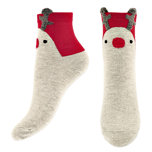 

Носки женские SOCKS CHRISTMAS DEER р-р единый