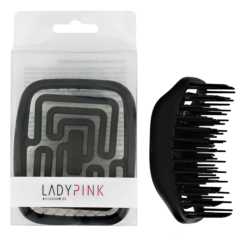 Расческа для волос LADY PINK BASIC lady pink бигуди силиконовые lady pink basic