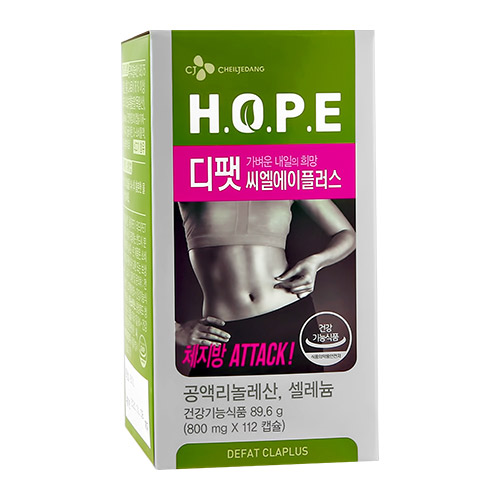 

Капсулы CJ CHEILJEDANG H.O.P.E ДЕФАТ КЛК ПЛЮС 112x800 мг