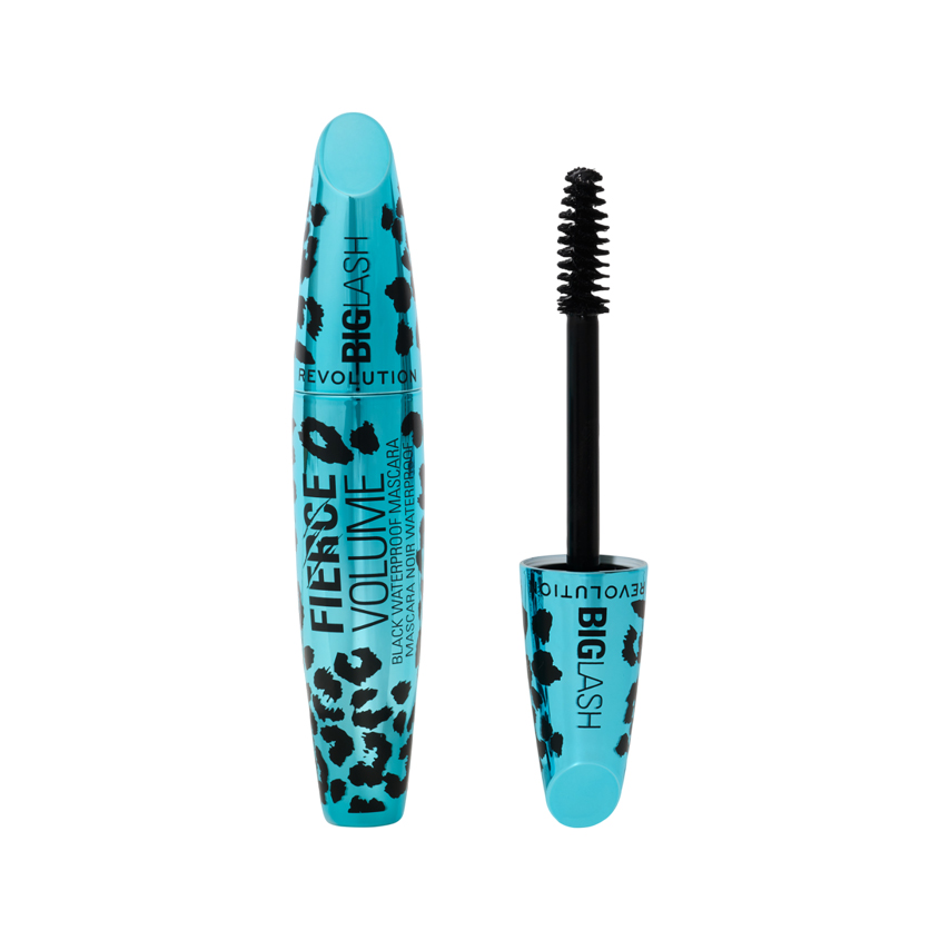 Тушь для ресниц REVOLUTION BIG LASH FIERCE VOLUME WATERPROOF водостойкая тон 01 Black