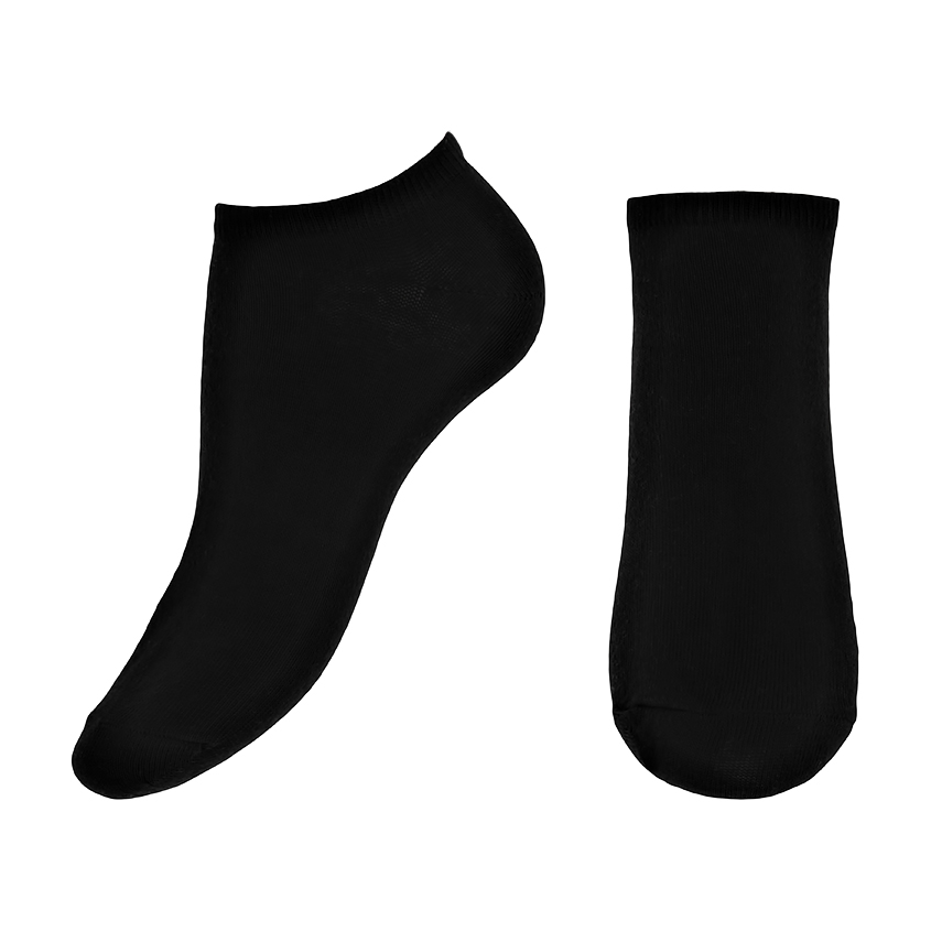 Носки короткие SOCKS черные спортивные носки nalini new coolmax socks 2xl черные розовые