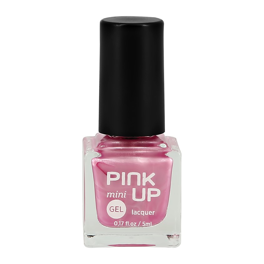 Лак для ногтей PINK UP MINI GEL с эффектом геля тон 44 5 мл pink up лак для ногтей pink up mini gel тон 88 5 мл