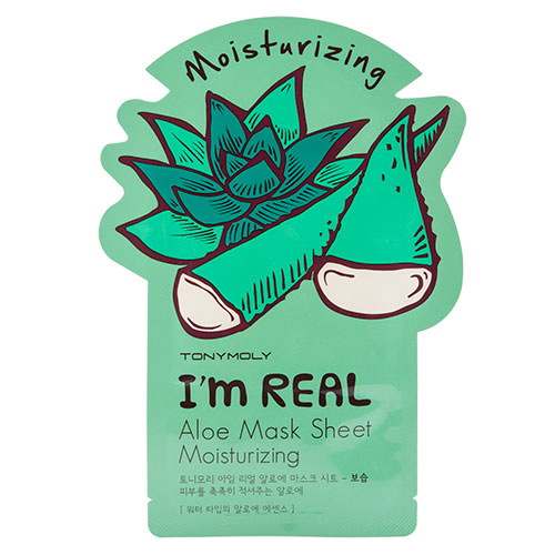 

Маска для лица TONYMOLY IM REAL с экстрактом алоэ 21 мл