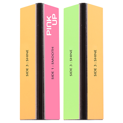 Блок полировочный PINK UP ACCESSORIES 3-х сторонний 240/320/1500 грит